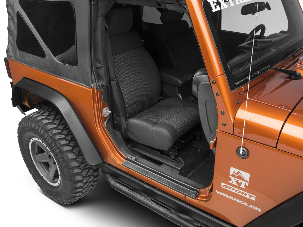 Rugged Ridge All Terrain Entry Guards For 07-18 Jeep Wrangler JK 2 Dr 11216.20